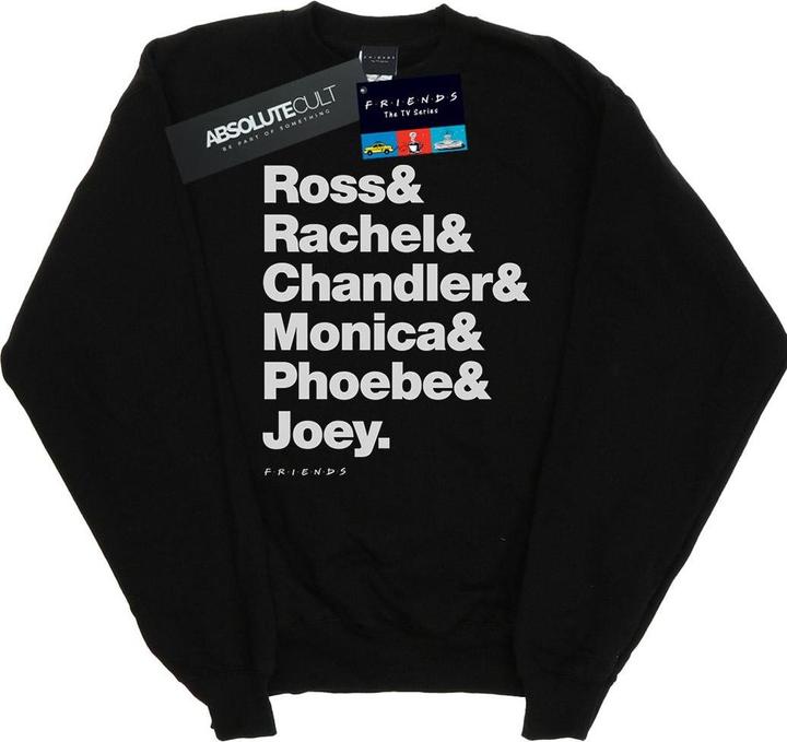 Produktbild Friends First Names Text Sweatshirt (S)