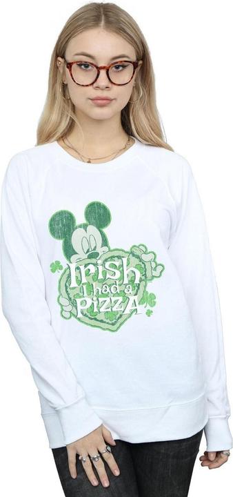 Produktbild Disney Mickey Mouse Shamrock Pizza Sweatshirt (XXL)