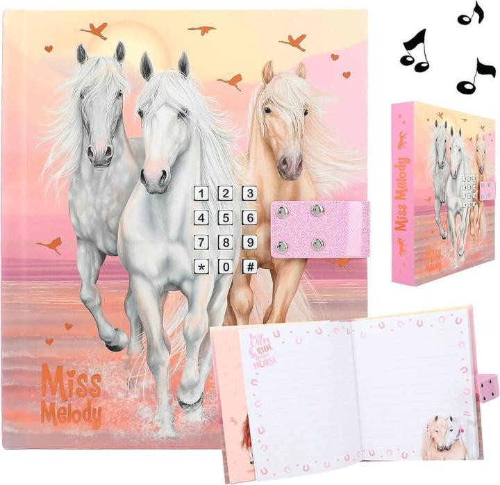 Produktbild Depesche Miss Melody (15 x 18 cm, Liniert, Harter Einband)