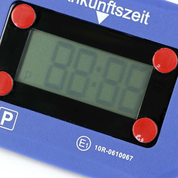 Produktbild Wiltec elektronische Parkscheibe KBA-Zulassung digitale automatische Parkuhr
