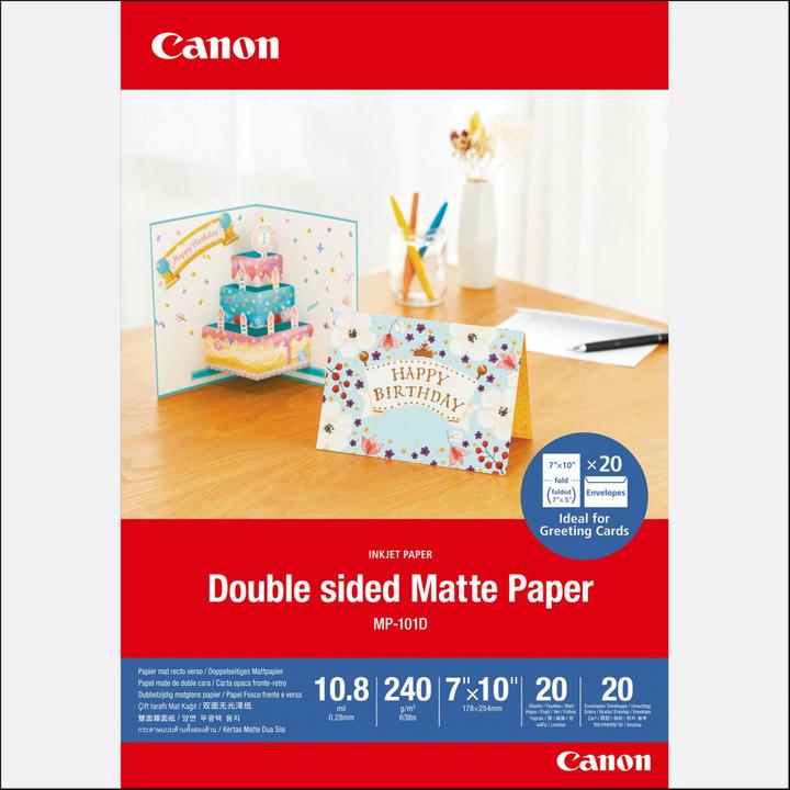 Actual product image Canon MP-101D (240 g/m², 18 x 25 cm, 1 x)