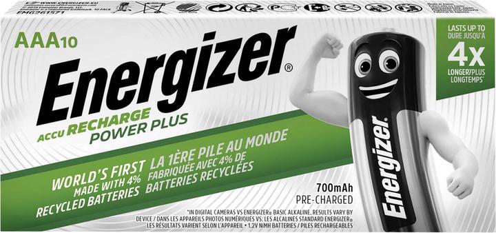 Actual product image Energizer Power Plus (10 pcs., AAA, 700 mAh)