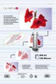 Produktbild Olympia 1x25 Laminierfolien DIN A3 125 micron (A3, 25 Stück, 125 µm)