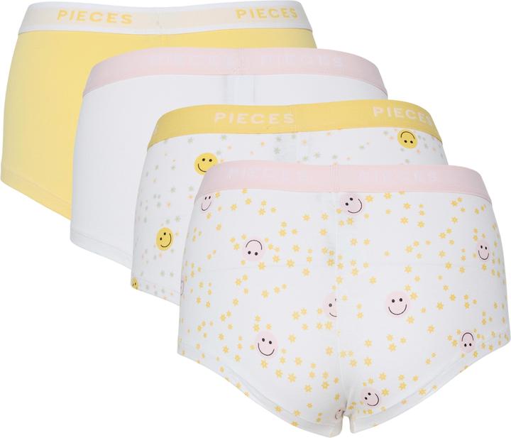 Image du produit Pieces PCLOGO 4er-Pack Boxershorts (L, paquet de 4)