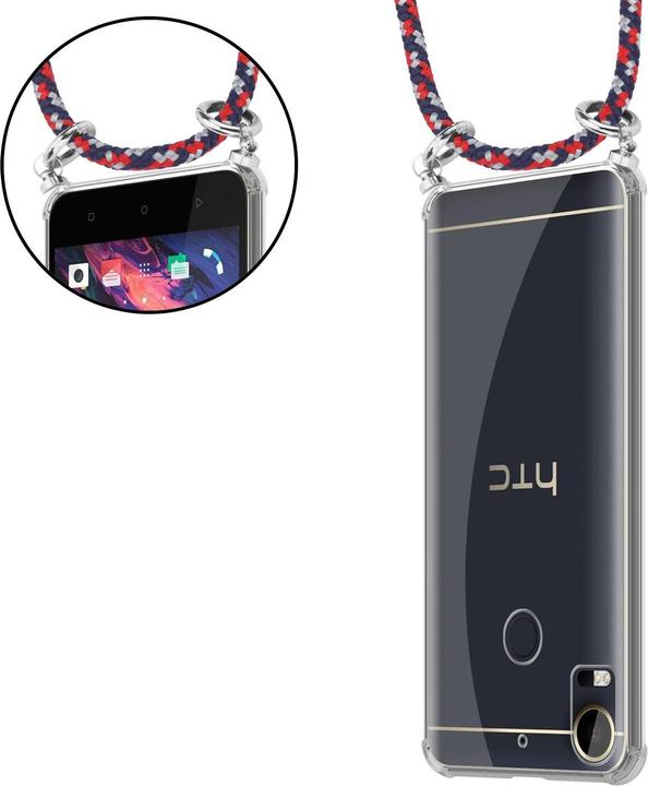 Produktbild Cadorabo TPU Handy Kette SILBER Cover