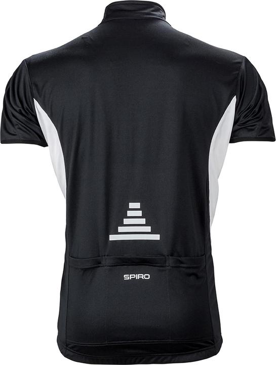 Image du produit Spiro Maillot de cyclisme CoolDry Haut de sport avec fermeture éclair 14 (L)