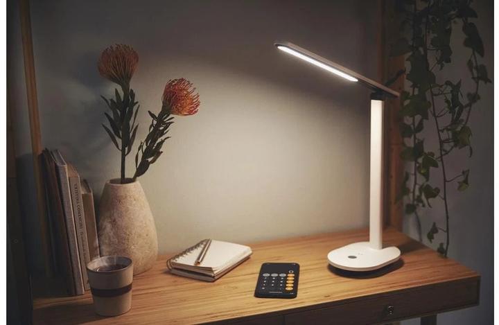 Actual product image Philips Ivory Desk Lamp PT 5W 27-50K W USB 02 (130 lm)