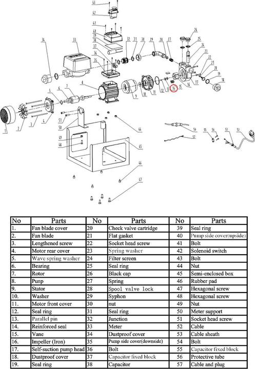 Actual product image Wiltec Spare part diesel pump 2x Radial shaft seal ring 18x10x5mm Shaft seal