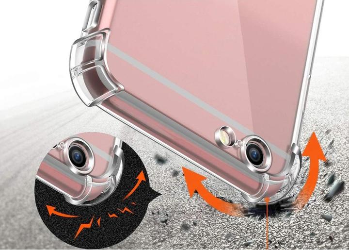 Actual product image Screenguard Apple iPhone 6S Plus Case Crystal Soft Airbag Bumper (Apple iPhone 6s Plus)