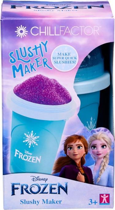 Chill Factor ChillFactor 08157 Disney Frozen Elsa-Reusable, Homemade Squeeze Cup slushy Maker Kitchen Toys (CH plug)