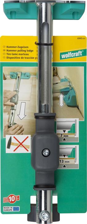 Produktbild wolfcraft Hammer-Zugeisen