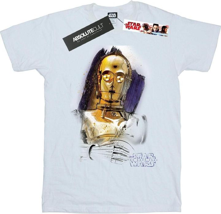 Star Wars The Last Jedi C3PO Brushed TShirt (XXL)