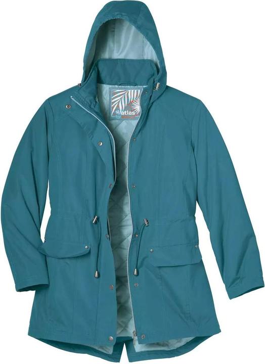 Actual product image Atlas For Women Womens/Ladies Water Repellent Quilted Parka (40 D)