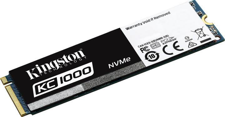 Produktbild Kingston Kc1000 (960 GB, M.2)