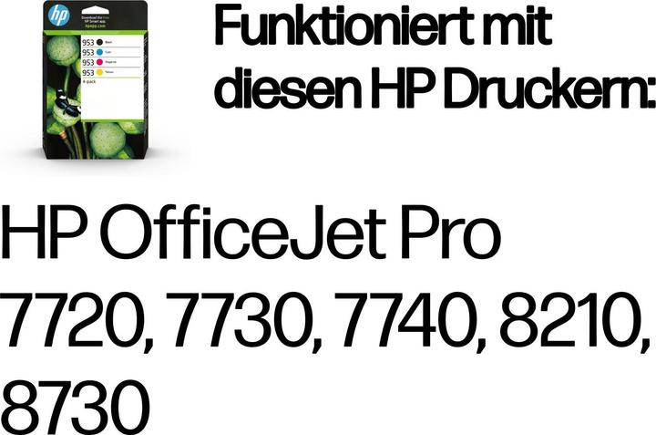 Produktbild HP 953 4-pack (M, BK, C, Y)
