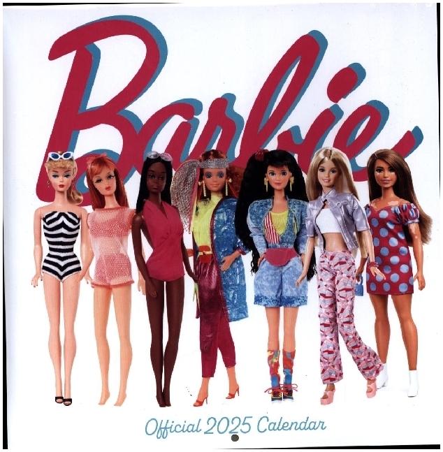Barbie - Calendario ufficiale 2025 (305 x 305 mm, Copertina rigida, Tedesco, Inglese)