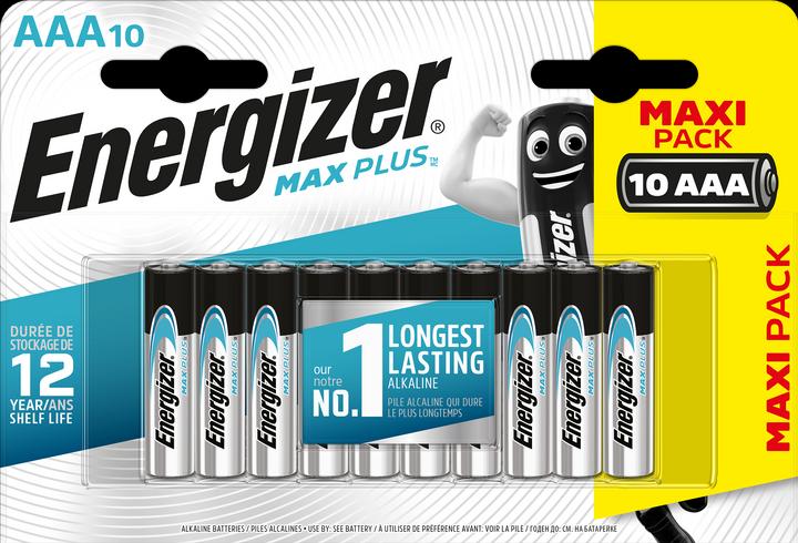 Actual product image Energizer Max Plus Alkaline (10 pcs., AAA)