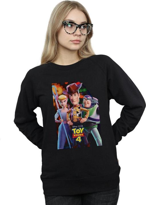 Immagine prodotto Disney Toy Story 4 Buzz Woody And Bo Peep Poster Felpa Donna (XL)
