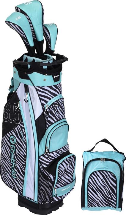 Actual product image FastFold FF Cartbag LADIES mint/white/black - animal print