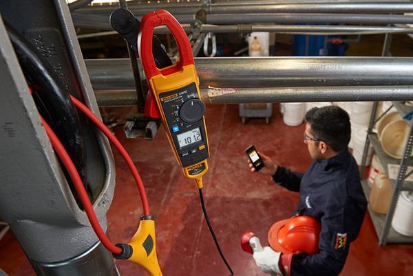 Image du produit Fluke Multimètre à main, pince de courant di (CAT III 1000V, CAT IV 600V)