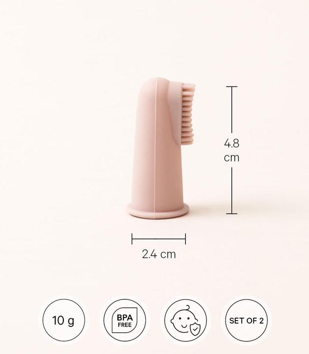 Actual product image Esmée Finger toothbrush set