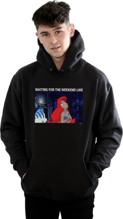 Image du produit Disney - Sweat à capuche THE LITTLE MERMAID WAITING FOR THE WEEKEND - Homme (S)