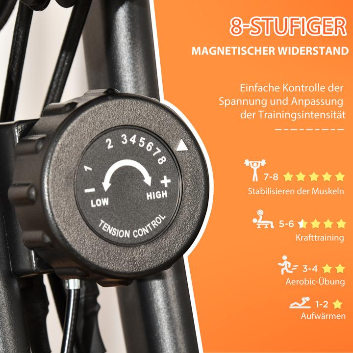 Produktbild Homcom Fahrradtrainer mit LCD Display