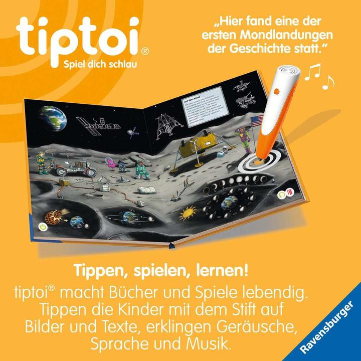 Actual product image tiptoi Der Weltraum: Raumfahrt, Sterne und Planeten (German, Michael Büker, Marco Armbruster, 2023)