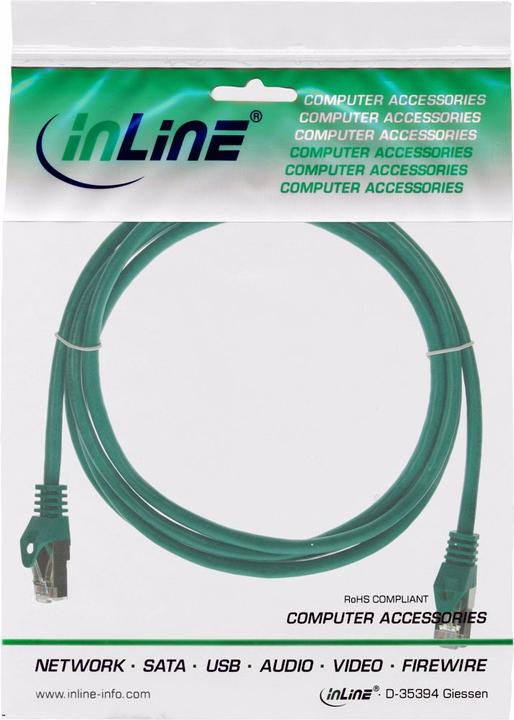 Actual product image InLine Patch cable (SF/UTP, CAT5e, 1.50 m)