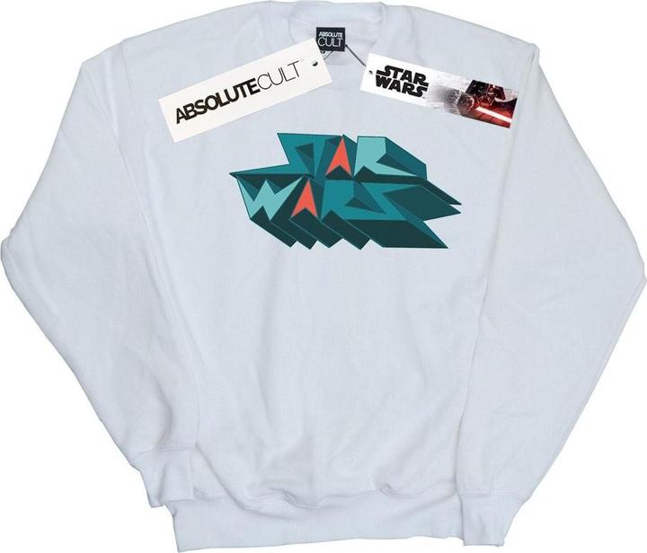 Star Wars Edgy Block Logo Sweatshirt