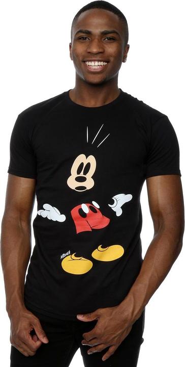 Image du produit Disney Mens Mickey Mouse Surprised Cotton T-Shirt (XL)