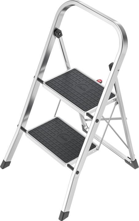 Immagine prodotto Hailo K70 StandardLine, scaletta in alluminio, 2 gradini (Scala doppia, 83 cm)