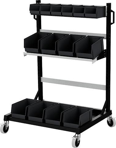 Bedrunka & hirth Chariot de garnissage (100 cm, 80 cm)