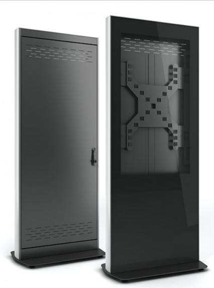 Produktbild DSS Indoor Stele Portrait, 55" Bildschirm, schwarz