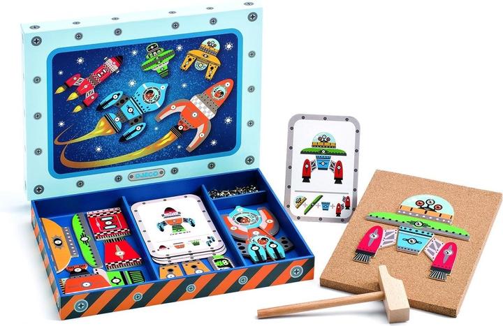 Actual product image Djeco tap tap space travel