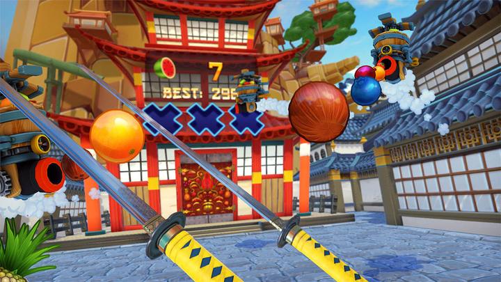Immagine prodotto Perp Fruit Ninja VR, PS4 Standard Inglese PlayStation 4 (PS4, EN)