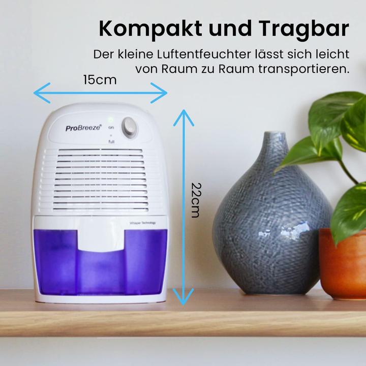 Produktbild Breeze Luftentfeuchter 500ml (15 m²)