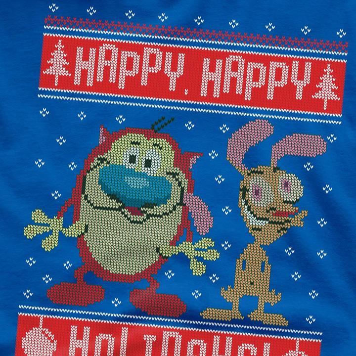 Produktbild Ren & Stimpy Happy Happy Holidays TShirt (3XL)