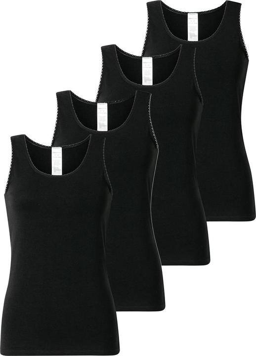 Image du produit Schiesser Lot de 4 maillots de corps / tops 95/5 Modern Cotton (44, XXL)