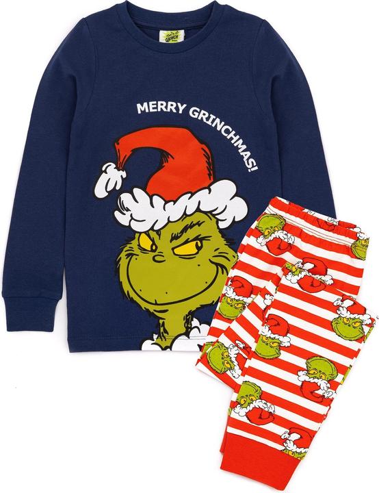 Actual product image Universal Textiles Childrens/Kids Long-Sleeved Christmas Pyjama Set (104)