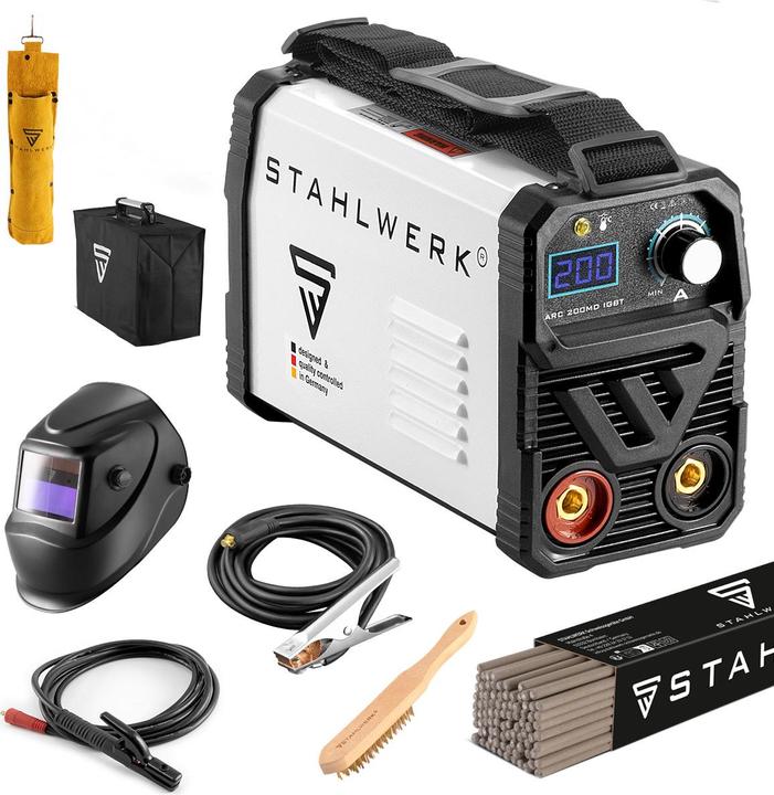 Actual product image Stahlwerk Welding machine ARC 200 MD - DC fully equipped