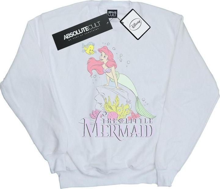 Actual product image Disney Womens/Ladies The Little Mermaid Faded Nostalgia Sweatshirt (M)