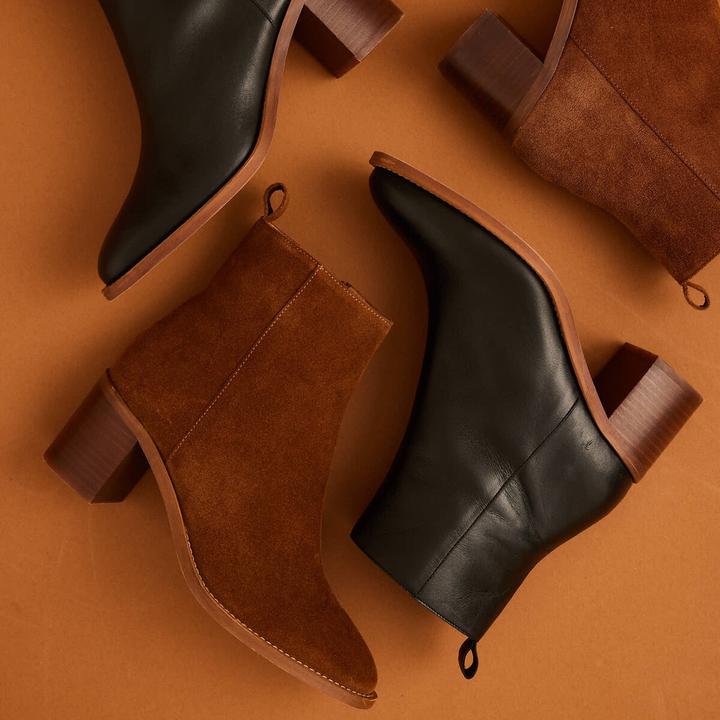 Image du produit La Redoute Collections Bottes en cuir (36)