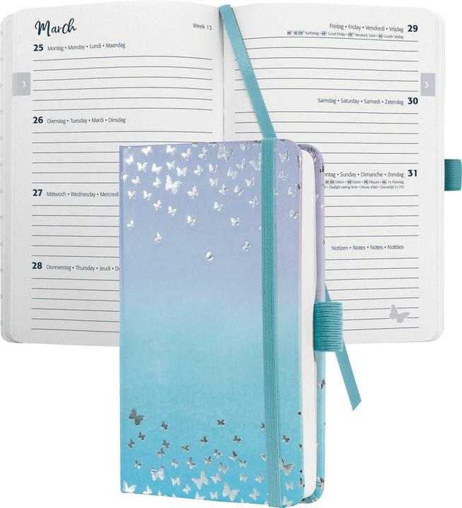 Produktbild Jolie Taschenagenda Motiv (9.5 x 15 cm, Deutsch, Französisch, Italienisch, Englisch)