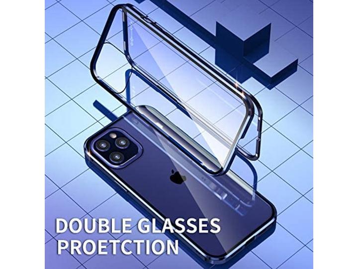 Produktbild G-Case Apple iPhone 12 Pro Aluminium Magnetic Glass Case Hülle (Apple iPhone 12 Pro)