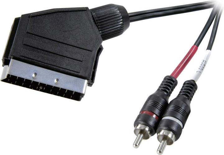 Immagine prodotto SpeaKa Professional Cavo adattatore SCART 2 Cinch 2 m (2 m, Cinch)