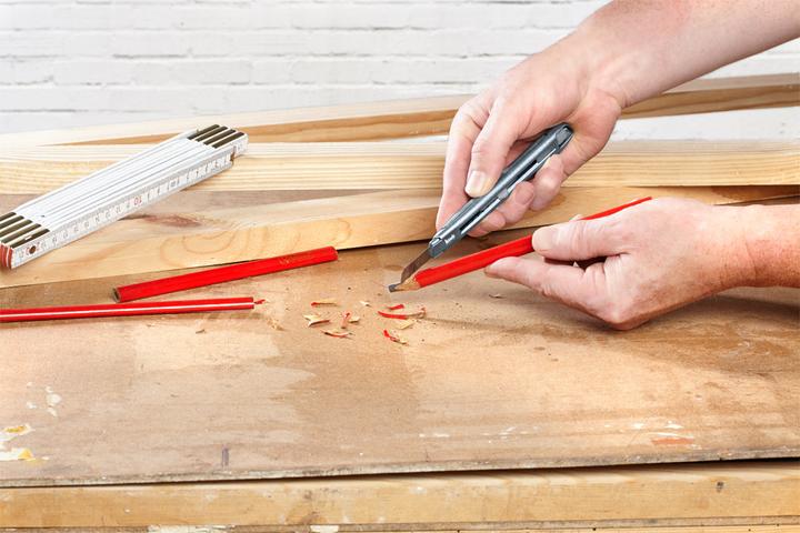 Actual product image kwb Interlock snap-off blade knife with rotary knob, 9 mm (Cutters)