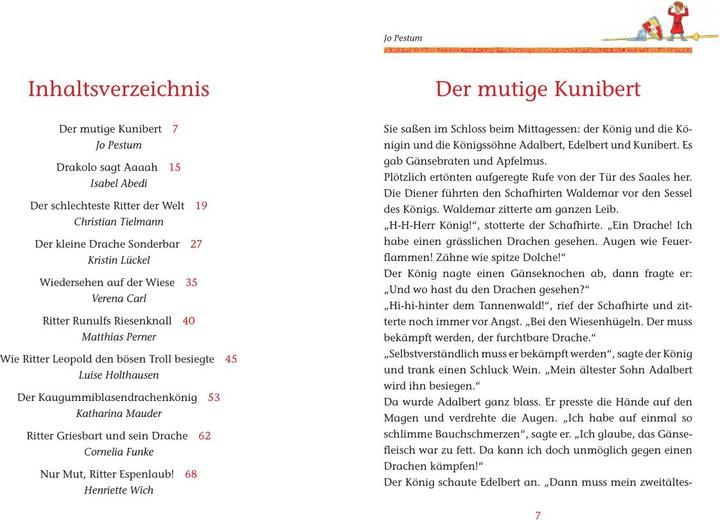 Actual product image Die spannendsten Ritter- und Drachengeschichten (German, Manfred Tophoven, Kristin Lückel, 2014)