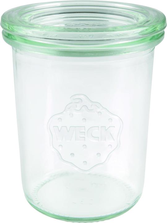 Weck Tumbling glass, capacity 160 ml, preserving jar with glass lid, 12 pieces (12 pcs., 0.16 l)
