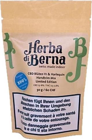 Produktbild Herba di Berna V1 & Harlequin Indoor Handtrim Mix (50 g, Indoor)